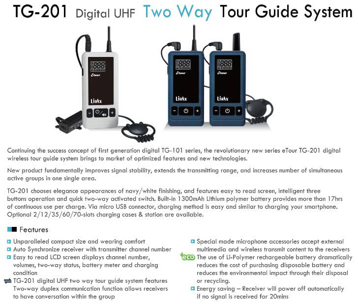 tour guide audio system thailand